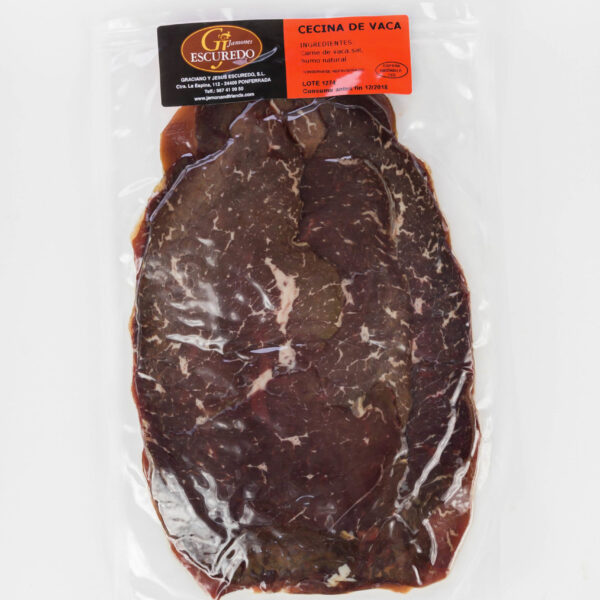 Cecina de vaca Loncheada