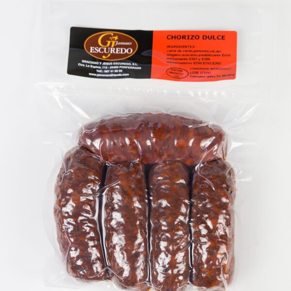 Chorizo curado dulce