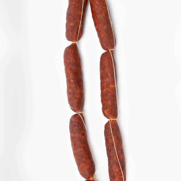 Chorizo dulce cuerda curado